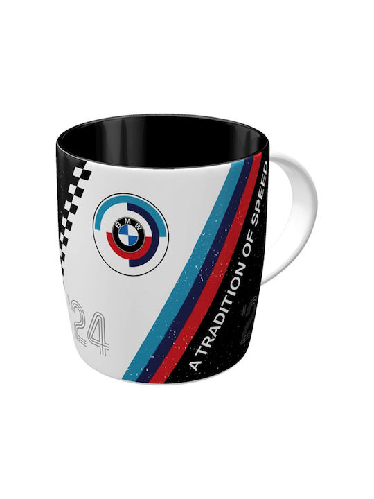 Nostalgic Art BMW Motorsport - Tradition Of Speed Keramiktasse in Verschiedene Designs Mehrfarbig (Verschiedene Designs)