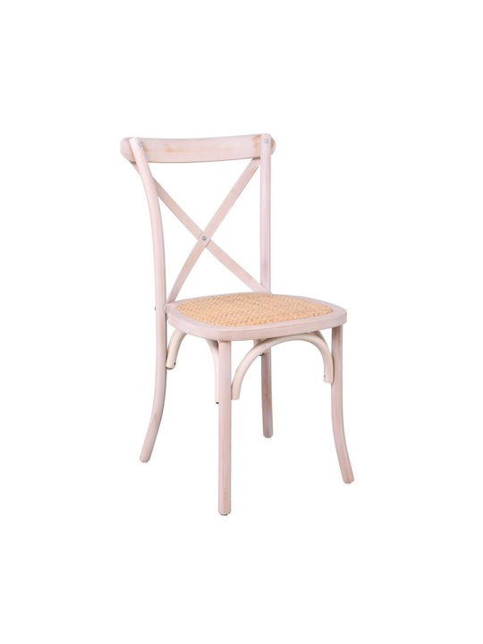 Destiny Stühle Cafe Weiß 1Stück 48x52x89cm