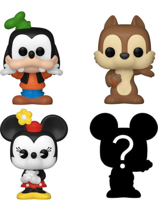 Funko Bitty Pop! Disney: Goofy, Chip, Minnie Mouse & Mystery Chase 4τμχ