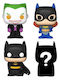 Funko Bitty Pop! Герои: DC Comics - The Joker, Batgirl, Batman & Mystery Chase 4бр