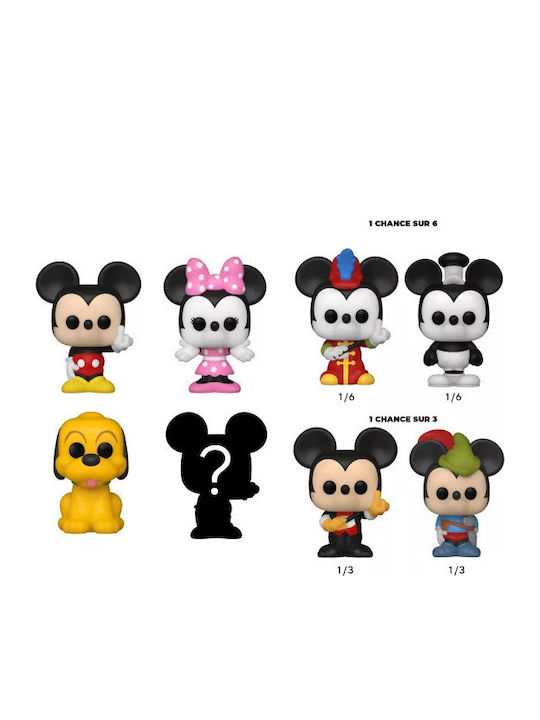 Funko Bitty Pop! Disney: Mickey Mouse, Minnie Mouse, Pluto & Mystery Chase 4Stück