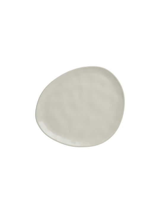 Click Ceramic Desert Plate Beige 23cm