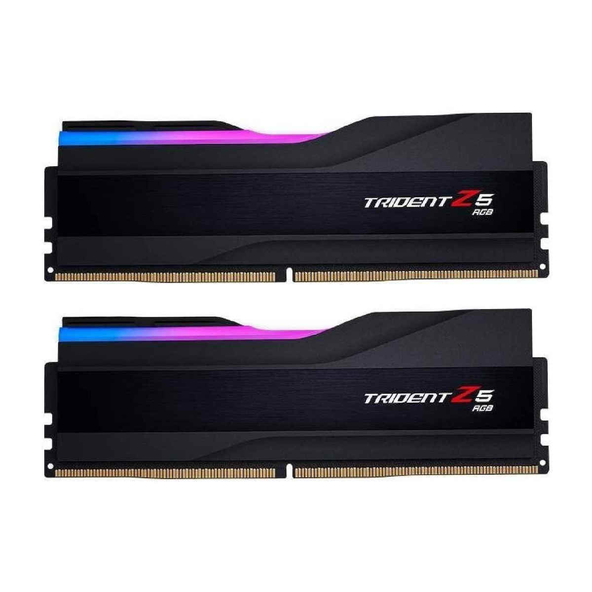 G.Skill Trident Z5 RGB DDR5 64GB RAM με 2x32GB Modules και Ταχύτητα 6000 για Desktop