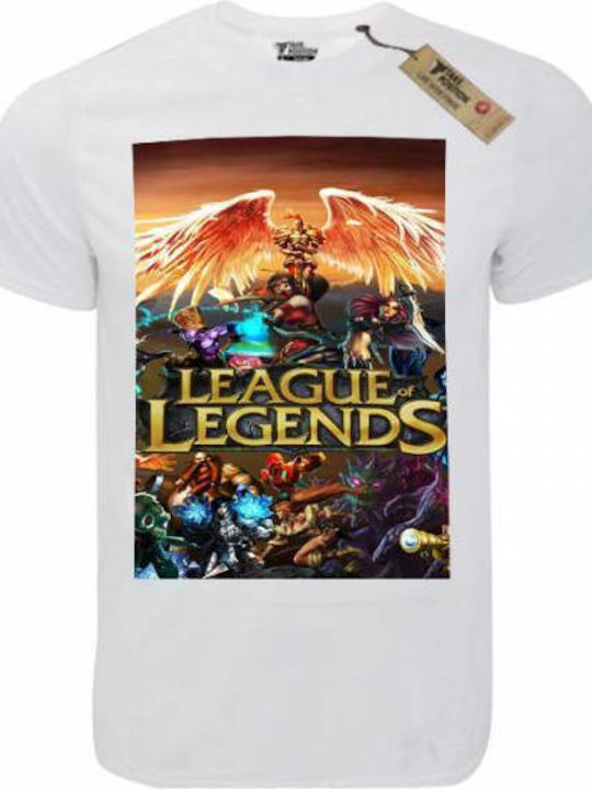 Takeposition T-shirt League Of Legends Λευκό