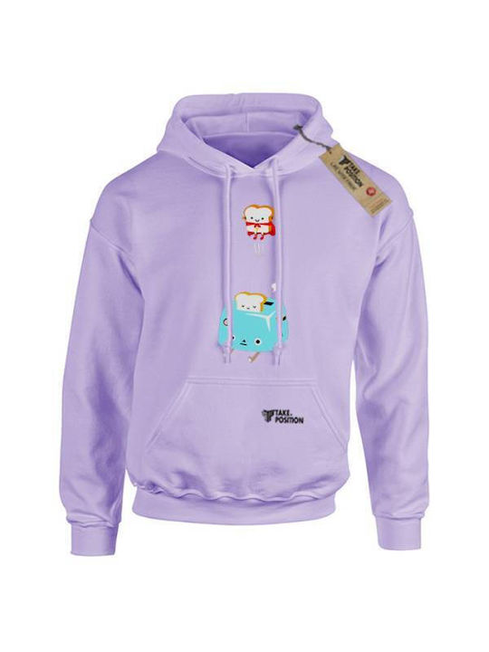 Takeposition Hoodie Lila 907-1558-24