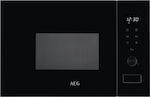 AEG Built-in Microwave Oven with Grill 19lt Black