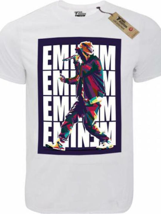 Takeposition T-shirt Eminem Λευκό