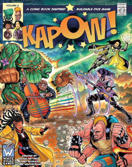 Board Game KAPOW! Volume 2 for 1-2 Players 12+ Years Old (EN) Wise Wizard Games
