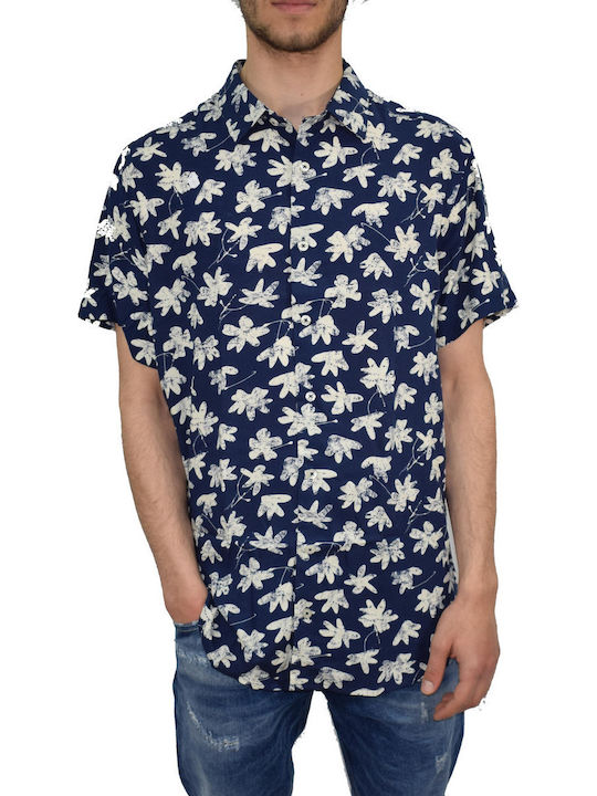 Short-sleeved Shirt Blue