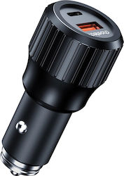 Choetech Auto-Ladegerät mit Anschlüssen 1xUSB-A 1xType-C Choetech Auto-Ladegerät mit Anschlüssen 1xUSB-A 1xType-C