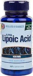 Holland & Barrett Alpha Lipoic Acid 100mg mit Geschmack Energie 60 Mützen