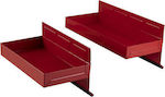 JBM 50790 Set of 2 Magnetic Shelves