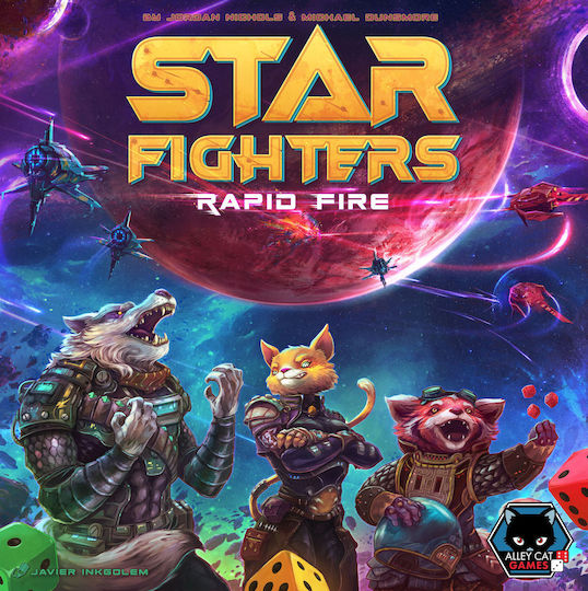 Настолна игра Star Fighters - Rapid Fire за 1-4 играчи 10+ години (EN) Alley Cat Games