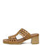 Leder Sandalen Anatomisch Tabac Braun
