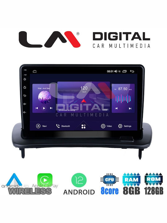 LM Digital Sistem Audio Auto pentru Volvo S60 / C30 / S40 2006-2013 (Bluetooth/USB/WiFi/GPS/Apple-Carplay/Android-Auto) cu Ecran Tactil 9"