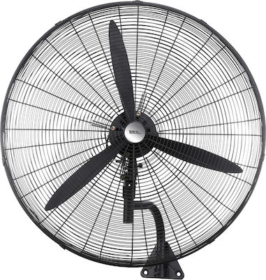 Telco FW-650 Commercial Round Fan with Remote Control 150W 65cm with Remote Control 180056