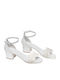 Leder Sandalen Weiß