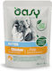 Oasy Kitten Υγρή Τροφή για Ανήλικες Γάτες σε Φακελάκι με Κοτόπουλο 85gr