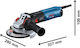 Bosch GWS 17-150 S Τροχός 150mm Ρεύματος 1700W με Ρύθμιση Στροφών