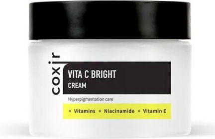 Coxir Vita C Bright Κρέμα Προσώπου Ημέρας για Λάμψη με Βιταμίνη C & Centella Asiatica 50ml