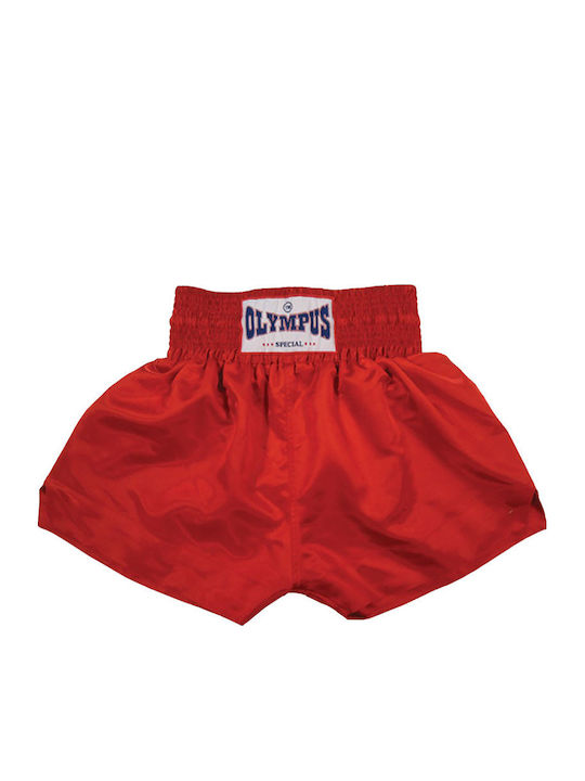 Olympus Sport Bărbați Shorts Kick/Thai Boxing Roșu