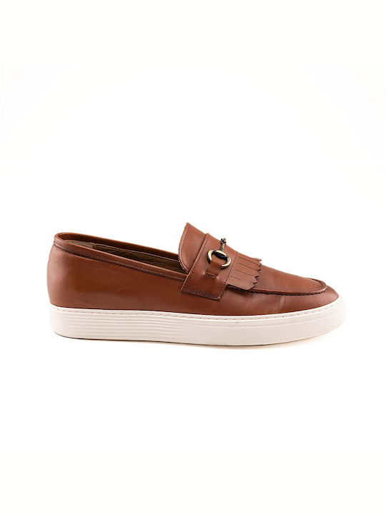 Moccasin Leather Infinity BLCK Brown