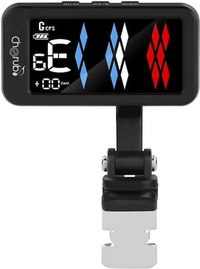 Cherub Cromatic Tuner WST-905LI în Culoare Negru