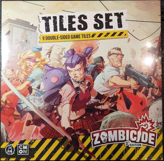 Επέκταση Παιχνιδιού Zombicide - Tile Set για 1-6 Παίκτες 14+ Ετών (EN) Cool Mini Or Not