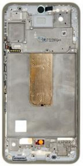 Samsung Μεσαίο Πλαίσιο Λευκό για Galaxy A54