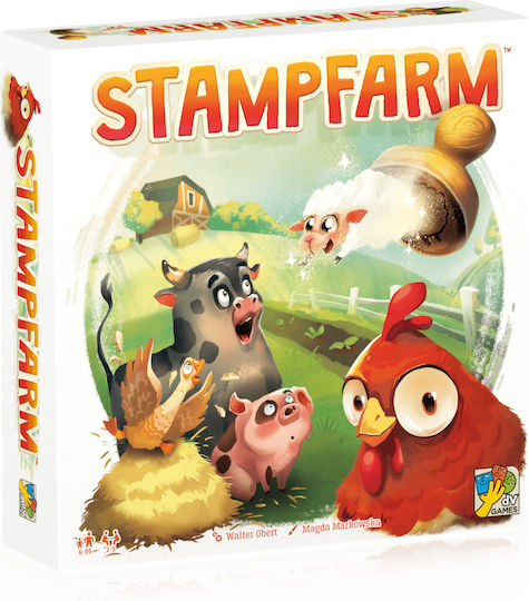 Настолна игра Stampfarm за 2-5 играчи 6+ години (EN) Da Vinci Games