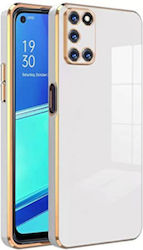 Bodycell Gold Plated Back Cover Silicon Alb (Ga...