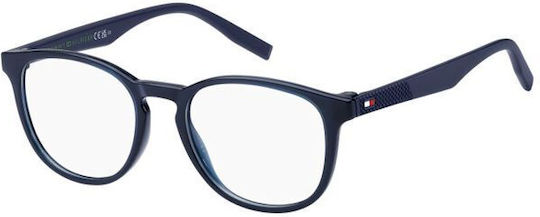 Tommy Hilfiger Children's Plastic Eyeglass Frame Navy Blue TH2026 PJP