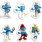 Stickers Smurfs 10cm / 8pcs