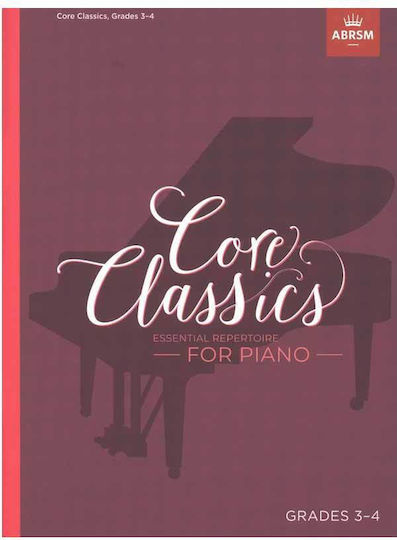 ABRSM Core Classics Grades 3-4 Theory Book for Piano