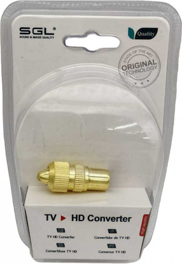 SGL Coaxial male Connector 1pc