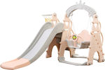 Homeone Playground Castle with Basket Pink