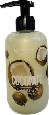 Quickgel Shower Gel Coconut 300ml