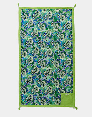 SugarFree Beach Towel Cotton Green 180x100cm.