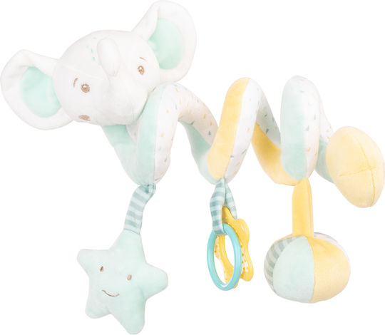 Kikka Boo Spiral Toy for Crib and Stroller with Teether Elephant Time for 0++ Months