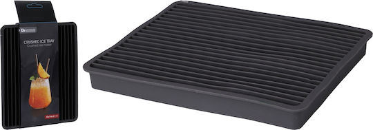 Excellent Houseware Παγοθήκη Ορθογώνια από Σιλικόνη Μαύρη 101001230