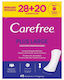 CareFree Plus Large Σερβιετάκια για Αυξημένη Ροή 3 Σταγόνες 28τμχ & 20τμχ