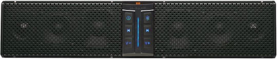 PowerBass Boat Sound System 4x250W Waterproof with AUX / Bluetooth / USB Black