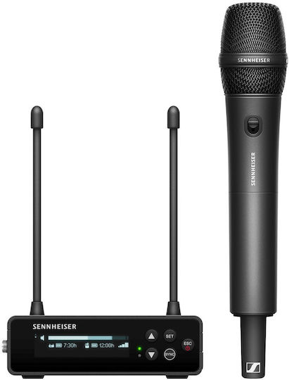 Sennheiser EW-DP 835 SET R4-9 Σετ Ασύρματο Δυναμικό Μικρόφωνο Χειρός, Ζώνης για Φωνητικά