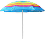YB3067 Umbrelă de Plajă cu Diametru de 1m Multicoloră