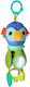 Bright Starts Pendant Toy for Car with Teether and Mirror Twirly Whirly Plusch Toucan for 0++ Months