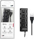 SGL Хъб 4 Порта USB 2.0 с Връзка USB-A