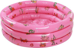Παιδική Πισίνα PVC Φουσκωτή 110x30εκ. Ροζ