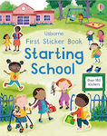 First Sticker Book Starting School