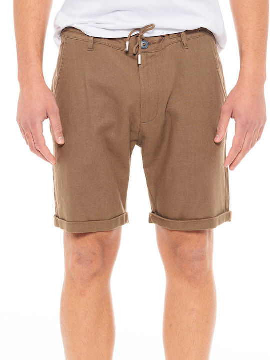 Biston Men's Shorts Chino Brown