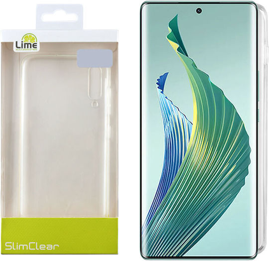 Lime Slimclear Camera Guard Back Cover Σιλικόνης Διάφανο (Honor Magic5 Lite)